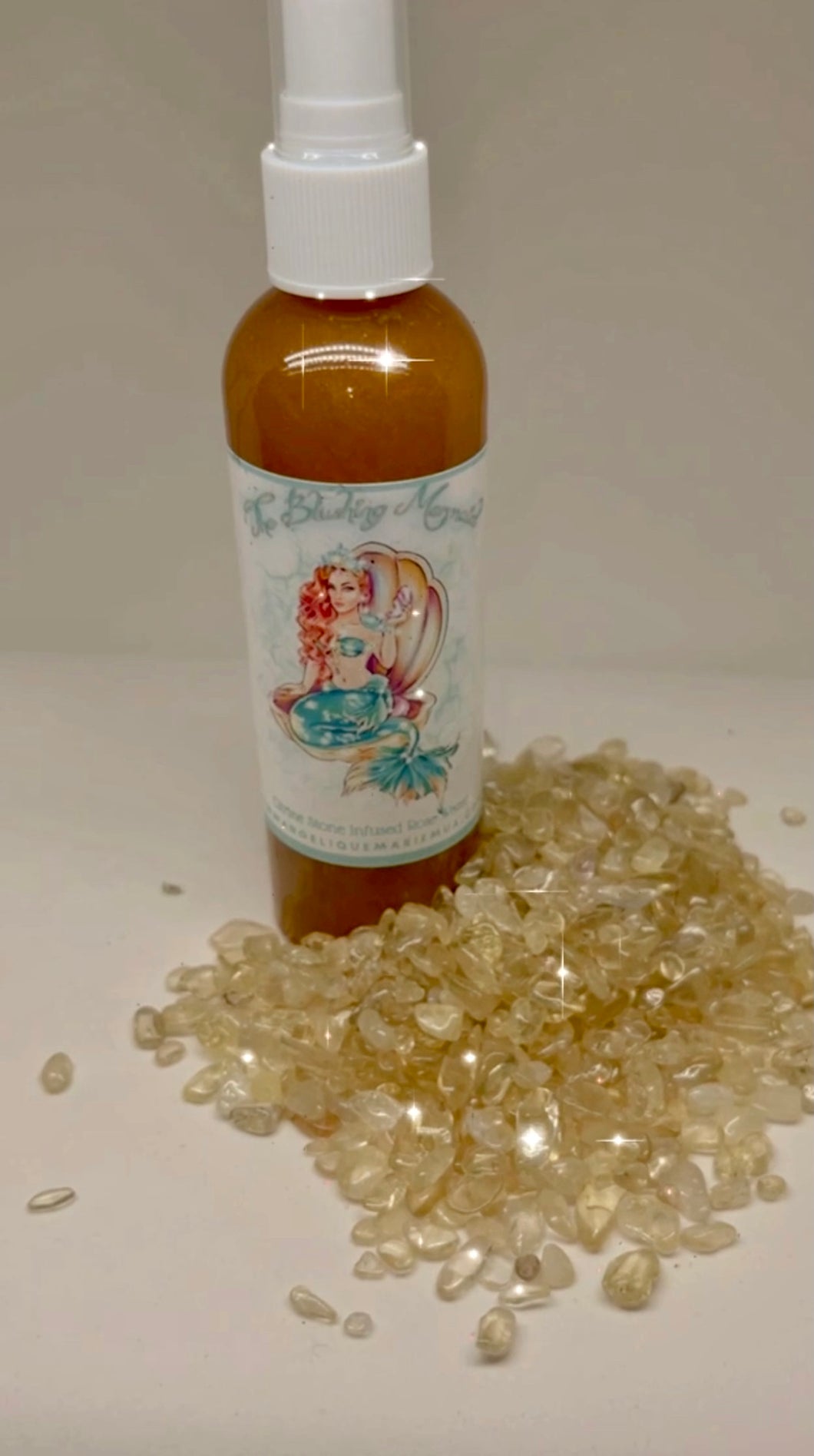 Vegan Citrine Rose Water Facial Spray