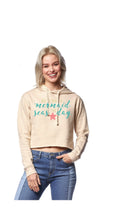 Load image into Gallery viewer, Long Sleeve Crop Mermaid Hoodie
